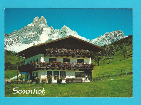 AK Filzmoos. Frühstückspension Sonnhof. Fam. Hofer.