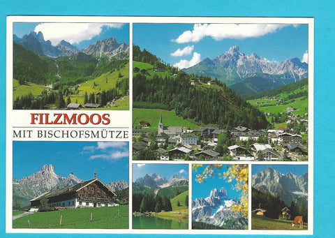 AK Filzmoos mit Bischofsmütze.
