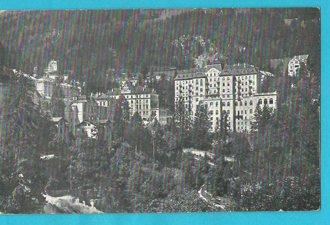 AK Bad Gastein gegen das Grand Hotel de l'Europe. (1926)