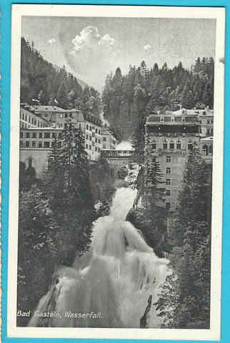AK Bad Gastein. Wasserfall.