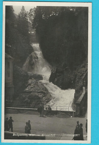 AK Bad Gastein. Mittlerer Wasserfall.
