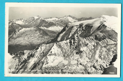 AK Schareck, Säuleck Hochalmspitze und Ankogel.