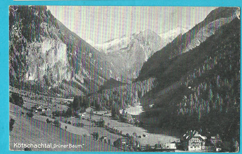 AK Kötschachtal Grüner Baum.