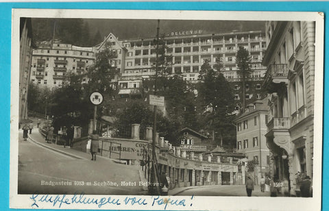 AK Bad Gastein. Hotel Bellevue.