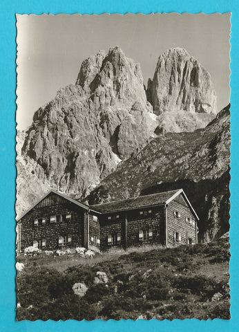 AK Hofpürglhütte mit Bischofsmütze.