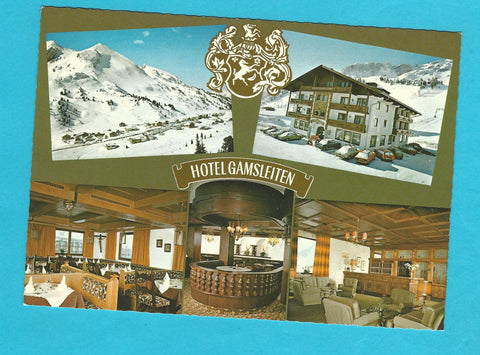 AK Obertauern. Hotel Gamsleiten. A. L. Walser.