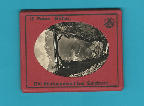12 Fotos Bütten Die Eisriesenwelt bei Salzburg.