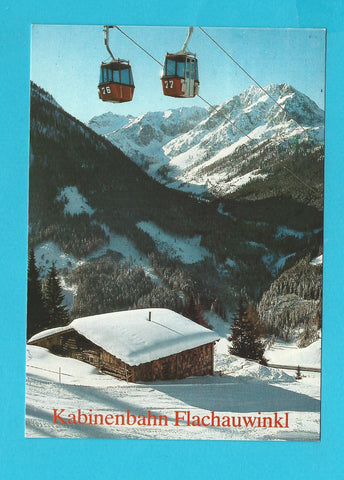 AK Kabinenbahn Flachauwinkl.