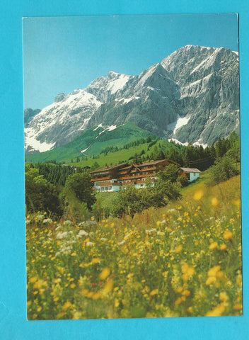 AK Mühlbach am Hochkönig. Alpengasthof Restaurant Bergheimat. Besitzer: Helmut und Traudl Plenk.