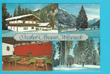 AK Flachau 143. Gasthaus Pension Wieseneck. Fam. Koblinger.
