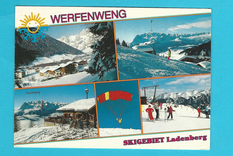 AK Werfenweng. Skigebiet Ladenberg.