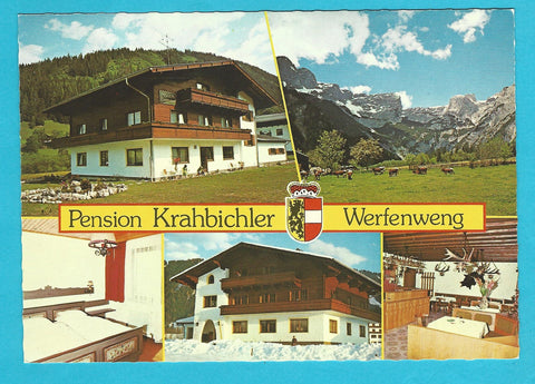 AK Werfenweng 57. Pension Krahbichler.