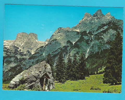 AK Werfenweng-Wengerau. Blick gegen Eiskögel und Kemetstein.