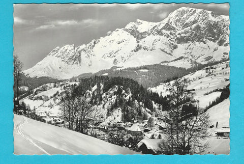 AK Mühlbach gegen d. Hochkönig.