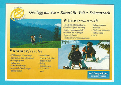 AK Goldegg am See. St. Veit im Pongau.
