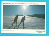 AK Winterromantik auf der Pongazuer Sonnenterrasse. Goldegg - St. Veit - Schwarzach.