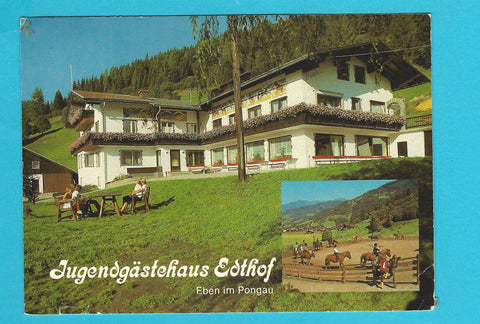 AK Eben im Pongau. Jugendgästehaus Edthof Familie Steiner.