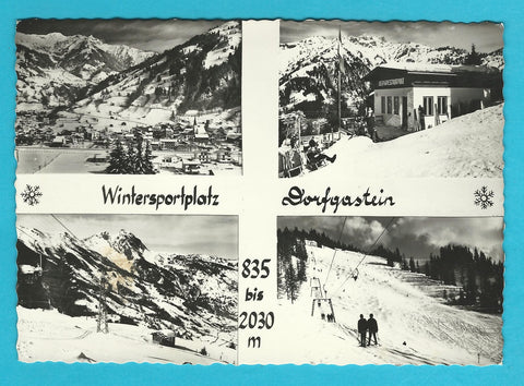 AK Wintersportplatz Dorfgastein.