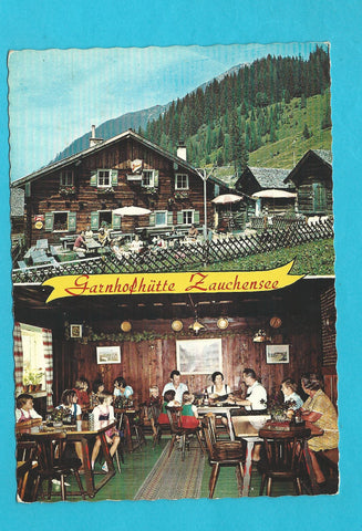 AK Zauchensee. Alpengasthof Granhofhütte. Bes. K. Kirchner, Pächter: Franz Stöger.