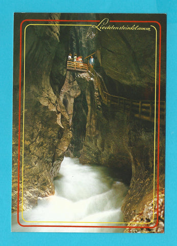 AK Lichtensteinklamm St. Johann im Pongau.