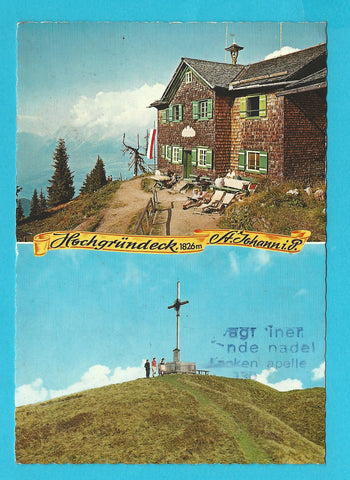 AK Kiener-Haus am Hochgründeck. St. Johann im Pongau.