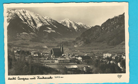 AK Markt Pongau mit Heukareck.