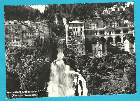 AK Badgastein. Unterer Wasserfall.