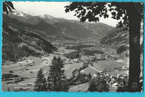 AK Badgastein. Blick ins Gasteinertal.