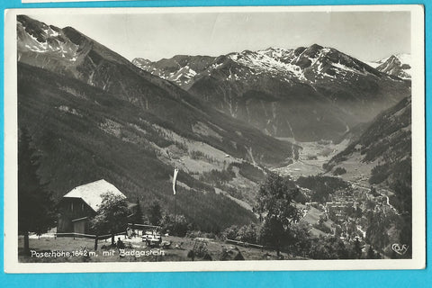 AK Poserhöhe mit Badgastein.