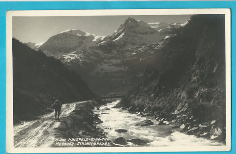 AK Nassfeld Eingang Murauer - Schlappereben. (1927)