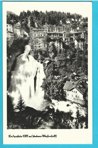 AK Badgastein. Unterer Wasserfall.