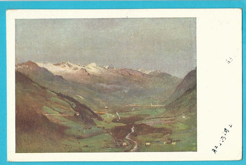 AK Romako: Gasteiner Tal. Galerie des 19. Jahrhunderts Oberes Belvedere.