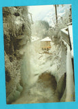 AK Winterzauber in Badgastein. Oberer Wasserfall.