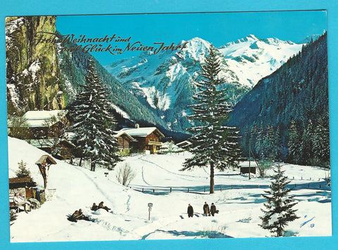 AK Badgastein. Malerwinkel beim Grünen Baum.