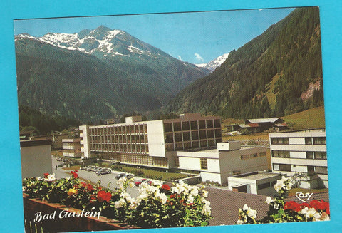 AK Badgastein. Sonderkrankenanstalt für Rheumakranke der Sozialversicherung der Bauern. Hans Kudlich Str. 14.