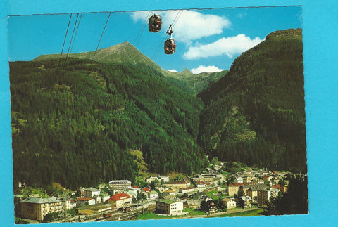 AK Oberes Badgastein mit Gondelbahn zum Stubnerkogel.
