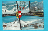 AK Herzliche Grüße aus dem Winter- und Frühjahrsparadies Radstädter Tauernpaß.
