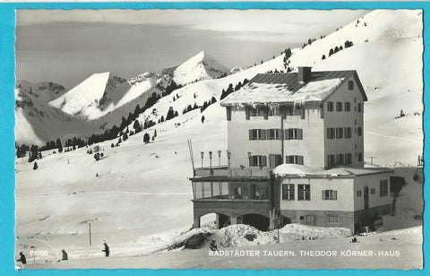 AK Radstädter Tauern. Theodor Körner-Haus. (1960)