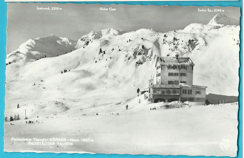 AK Radstädter Tauern. Ferienheim Theodor Körner-Haus.