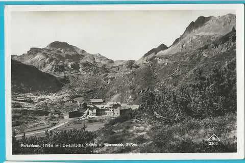 AK Seekarhaus, Seekarspitze u. Wurmwand.