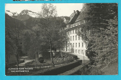 AK Bad Hofgastein. Kurhaus Hohe Tauern. (1956)