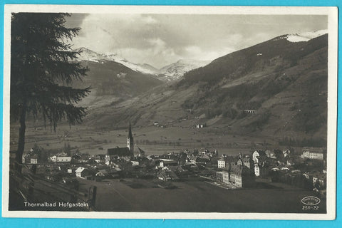 AK Bad Hofgastein. (1930-31)