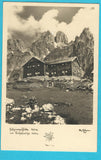 AK Hofpürgelhütte mit Bischofsmütze.