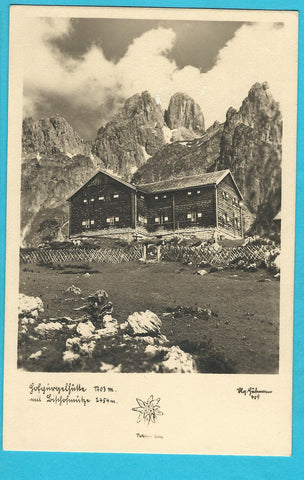 AK Hofpürgelhütte mit Bischofsmütze.