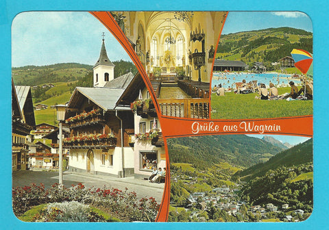 AK Grüße aus Wagrain.
