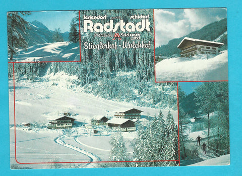 AK Radstadt. Stieglerhof - Walchhof. Florian u. Mathilde Stiegler. Walchhofweg 30.