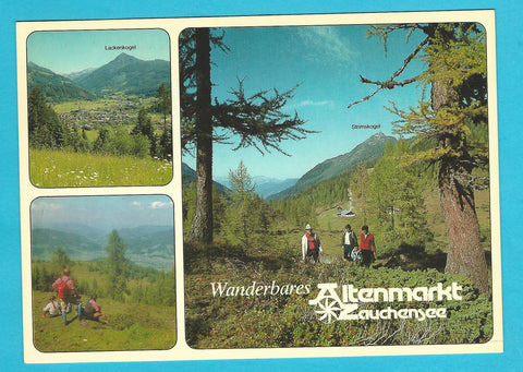 AK Wanderbares Altenmarkt. Zauchensee.