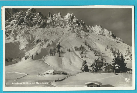 AK Arturhaus mit Manndlwand.