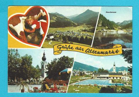 AK Grüße aus Altenmarkt.