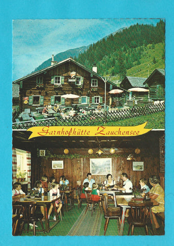AK Alpengasthof Garnhofhütte, Zauchensee. Bes. K. Kirchner. Pächter: Franz Stöger.